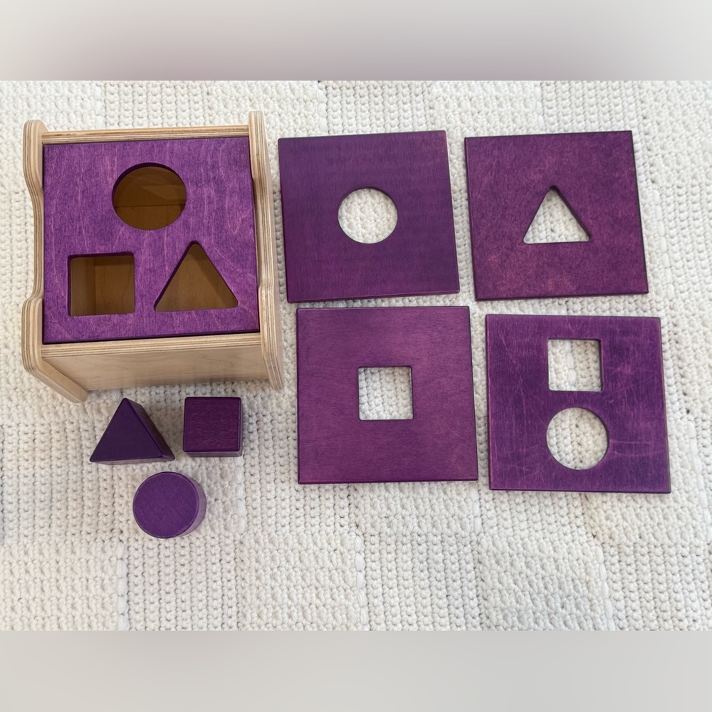 Monti Kids Mailbox Wooden Shape Sorter